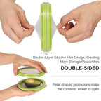 Winb Avocado Saver & Onion Storage Set of 4 Reusable Fruit and Veggie Savers - Image 3