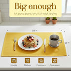 MosJos Kitchen Towels Set of 4 Premium Hand Towels 18 x 28 Inch Large Tea Towels - Image 5