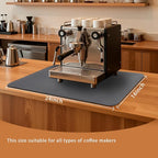 Coffee Bar Mat Absorbent Hide Stain Rubber Backed Dish Drying Mat - Image 2