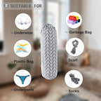 Wall Mount Plastic Grocery Bag Organizer/Holder, Washable Shopping Bags Carrier - Image 5