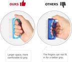 Handle Grip Nail Brush, Hand Fingernail Brush Cleaner Scrubbing Kit Pedicure - Image 3