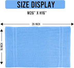 Hand Towels Light Blue Economy Salon Towels - Image 2