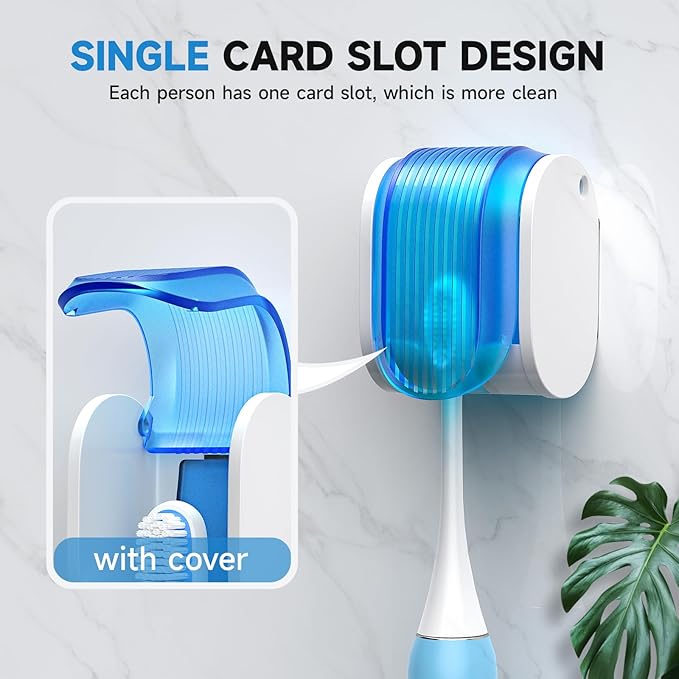 Toothbrush Holders for Bathrooms【Upgrade Single Slot Design】 Toothbrush Holder - Image 4