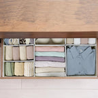Drawer Organizer Clothes, Foldable Fabric Dresser Organizer Closet Organizers - Image 6