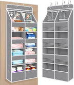 Univivi 5-Shelf Fabric Door Organizer Over Door Hanging Organizer by Univivi