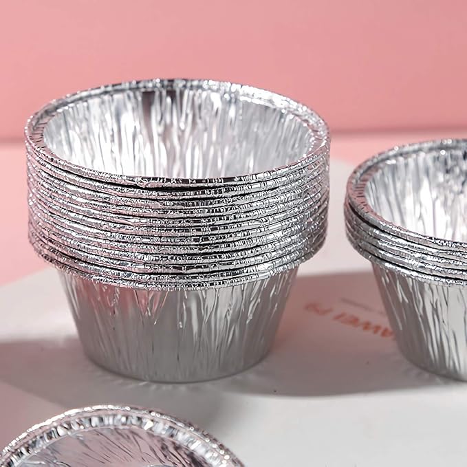 Kingrol 300 Pack Aluminum Foil Ramekins, 4 oz Disposable Baking Cups - Image 4