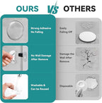Door Stoppers for Wall, Etybetopstar 6Pack 2" Rubber Door Knob Wall Protectors - Image 5