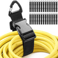 30 Pack 17 Inch Adjustable Extension Cord Holder Organizer by Wowangce