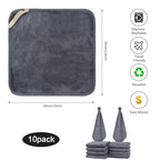 SINLAND Microfiber Facial Cloths Fast Drying Washcloth 12inch x 12inch - Image 6