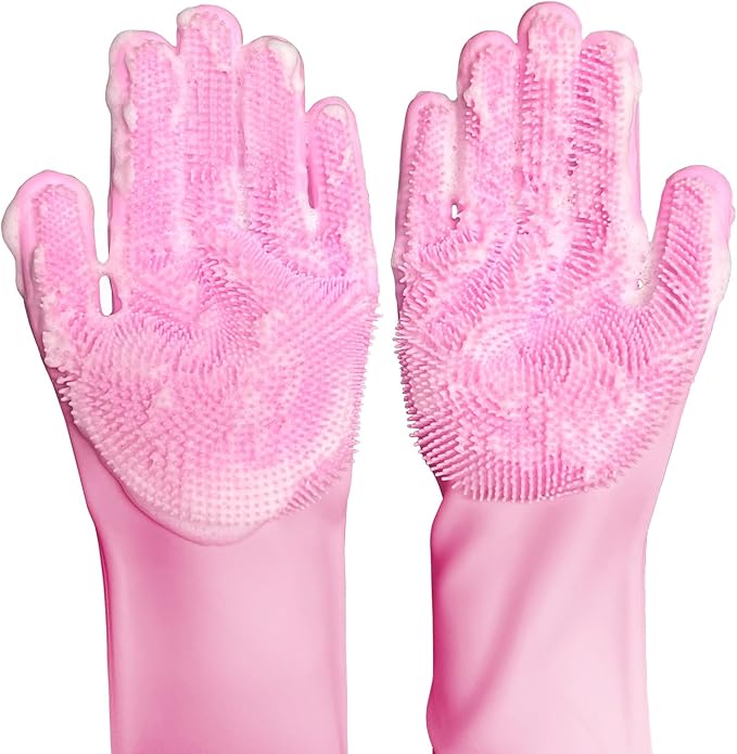 Silicone Magic Gloves : Ultimate Cleaning Gloves by Unknown