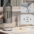 Toothbrush Holders with Cover, Drainage Rotating Electric Toothbrush Organizer - Image 2