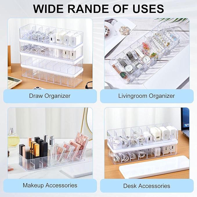 Tatuo 4 Pcs Cable Organizer Box - Image 7