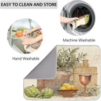 Dish Drying Mats with Hanging Loop - Image 4
