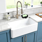 Sponge Holder with Drain Spout, Silicone Soap Dish - Image 8