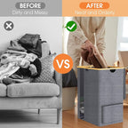 Laundry Basket Clothes Hamper - Image 3