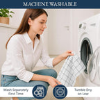 LANE LINEN Cotton Kitchen Towels and Dish Cloths Set, Quick-Drying Dish Towel - Image 9