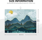 Mountain Peaks Nature Landscape Microfiber Dish Drying Mat - Image 4