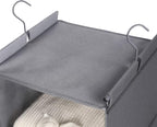 MAX Houser 4-Shelf Hanging Closet Organizer, Space Saver, Cloth Hanging Shelves - Image 6