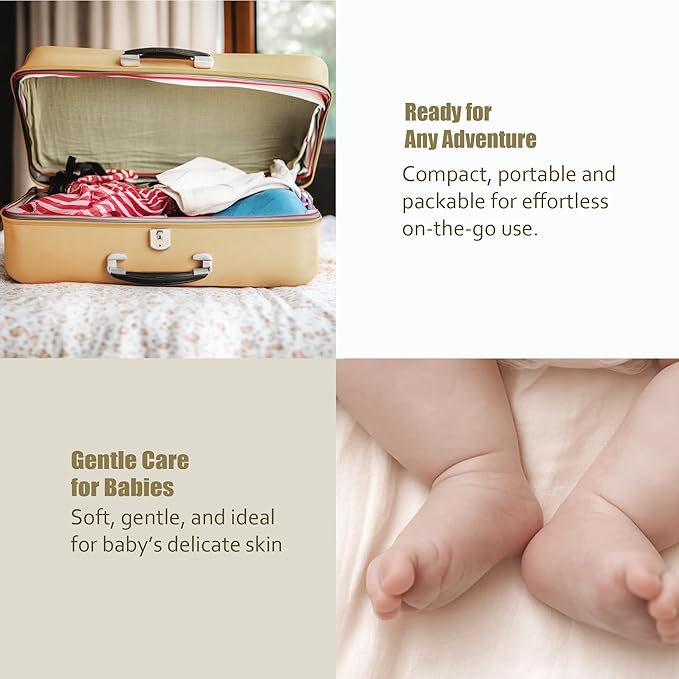 Ourmed Life Face Towels, Disposable Biodegradable Facial Towels - Image 7