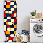 Nuxovilar Abstract Colorful Geometric Blocks Ironing Board Cover, This Cover - Image 3