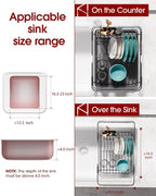 Extendable Dish Drying Rack Over Sink - Image 2