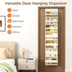 Over The Door Organizer, 7 Tier Door Hanging Organizers - Image 7