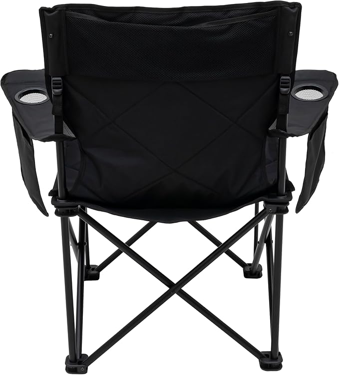 ALPS Mountaineering King Kong Camping Chairs for Adults with Mesh Cup Holders and Pockets, Built Durable and Reliable with Compact Foldable Steel Frame - Image 2