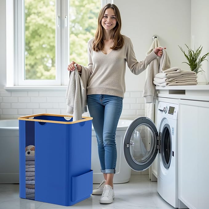 Laundry Basket Clothes Hamper - Image 5