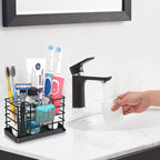 Toothbrush Holders for Bathrooms, Stainless Steel Bathroom Toothbrush Holder - Image 7