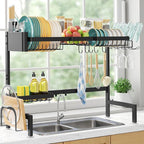 Over The Sink Dish Drying Rack by Sakugi