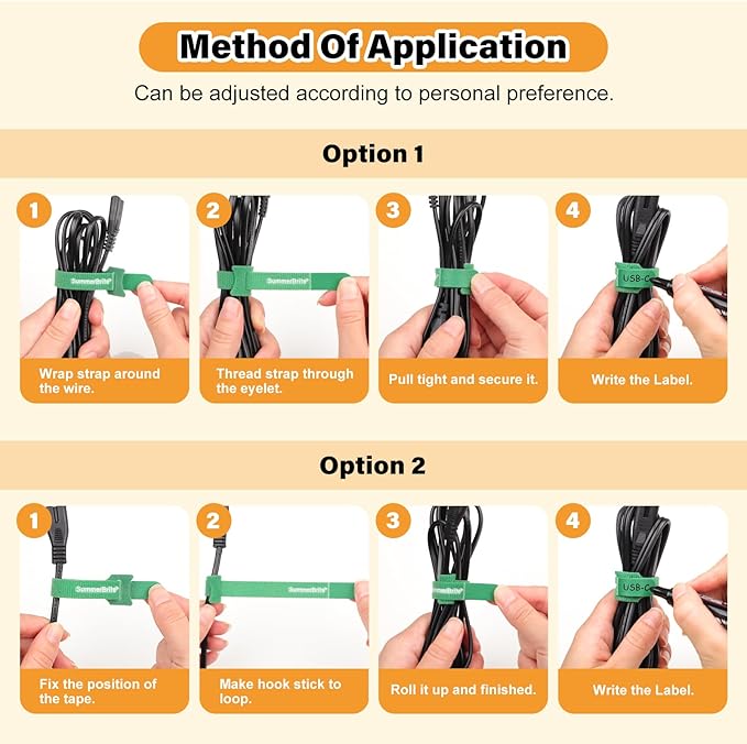 70 Pack Assorted Cable Ties Multi-Color - Image 9