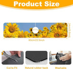2 Pack Sunflower Field Sink Faucet Absorbing Mat Sunflowers Blooming Super - Image 2