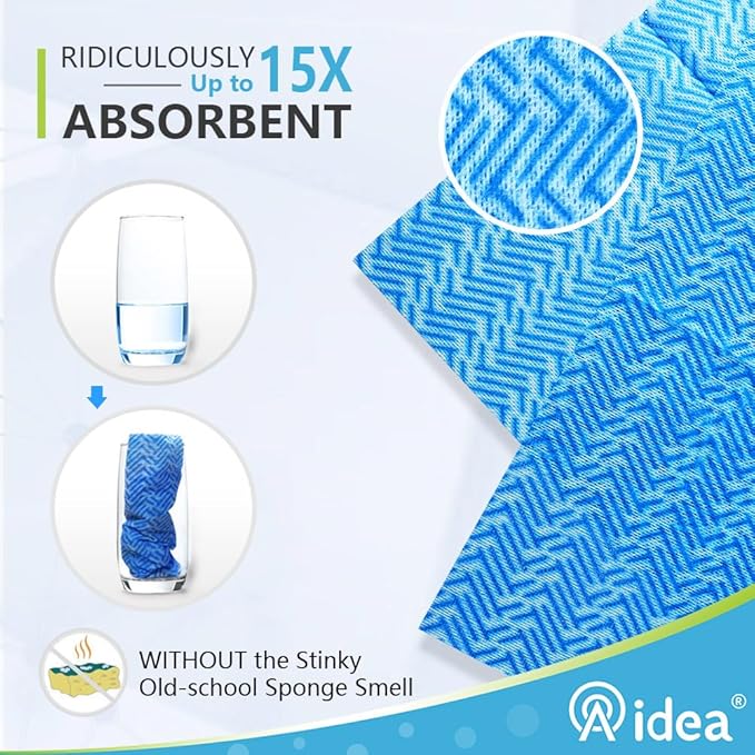 AIDEA Cleaning Wipes, Domestic Wipes, Dish Cloths- - Image 3