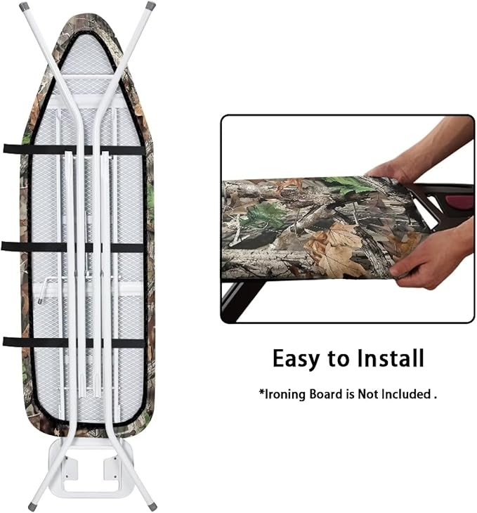 Hunting Ironing Board Cover and Pad Table Top Ironing Board Cover Standard Size - Image 5