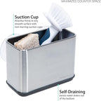 Kitchen Details Cup Sponge Holder/Basket, Space-Saving, in Stainless Steel - Image 2