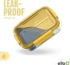 Ello Color Lock 3.4 Cup 10PC, 5 Pack Glass Meal Prep Sets Leak-Proof Glass Food - Image 5