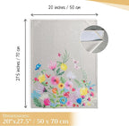 Maison d' Hermine Kitchen Towels Set of 3 100% Cotton 27.50" x 20" Reusable - Image 4