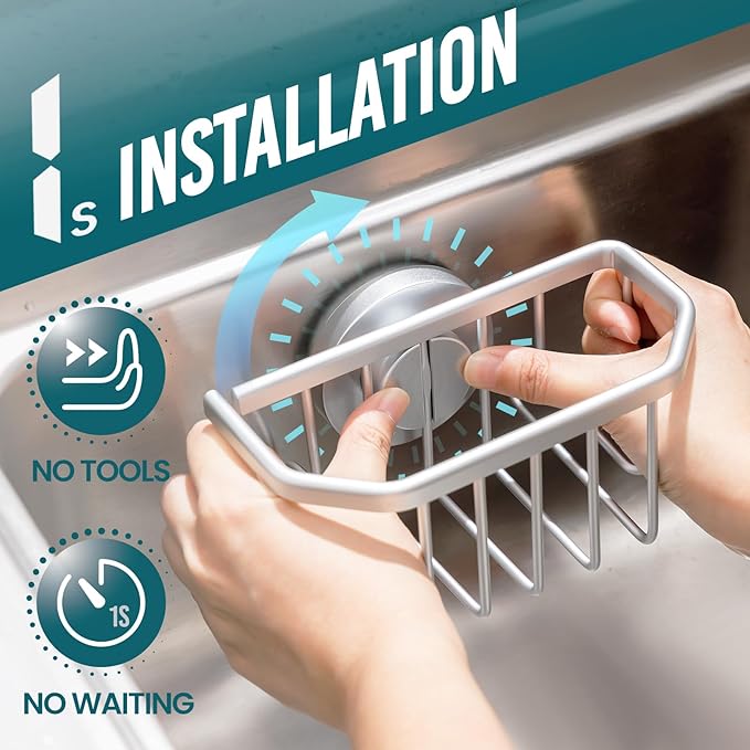 TAILI Sponge Holder for Kitchen Sink - Image 2
