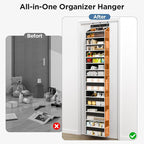 Over The Door Organizer, 8 Shelf Door Hanging Organizers - Image 8
