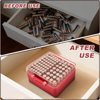 FULLCASE Battery Storage Organizer Box, Holder Container - Image 6