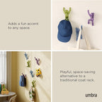 Umbra Buddy Wall Hooks – Decorative Wall Mounted Coat Hooks - Image 4