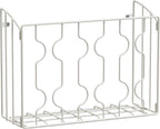 SIMPLE HOUSEWARE Wall Door Mount Kitchen Wrap Organizer Rack by SimpleHouseware