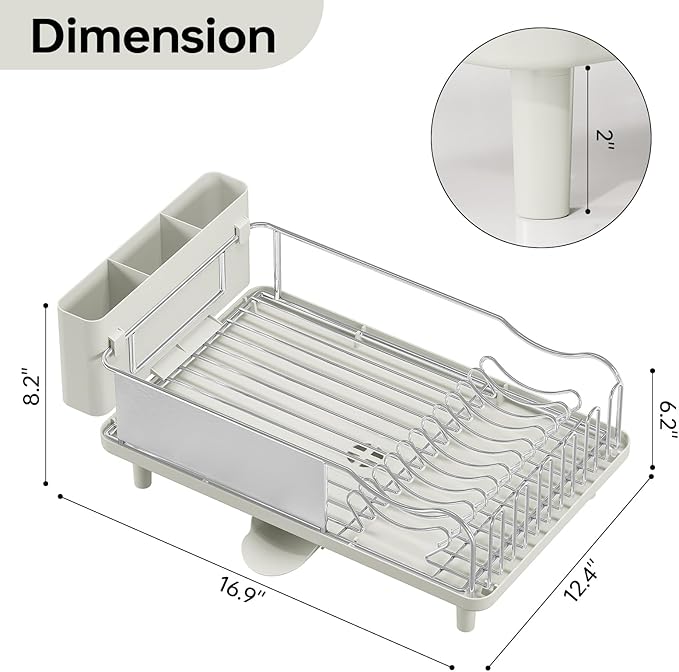 Stainless Steel Dish Drying Rack - Image 2