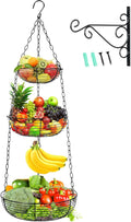 HULISEN 3 Tier Hanging Fruit Basket by HULISEN
