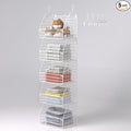 Hanging Closet Organizer and Storage, Clothes Hanging Shelves Wire Baskets by PUPPYCUTE