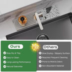 15.7 Inch Stone Faucet Mat for Kitchen Sink Splash Guard - Image 7