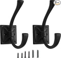 2 Pack Decorative Heavy Duty Towel Hooks by CABDM