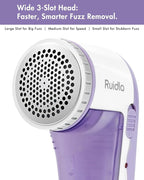 Ruidla Fabric Shaver Lint Shaver Defuzzer, Electric Lint Remover, Rechargeable - Image 4