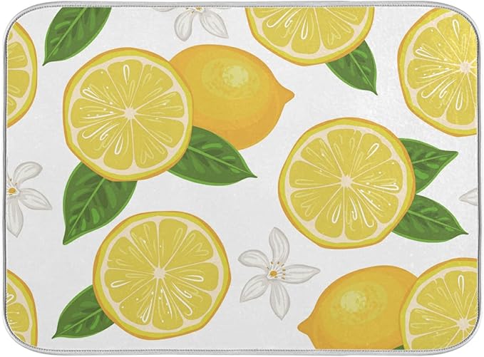 Absorbent Dish Drying Mat for Kitchen Counter by BEEPLUS