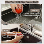 Diatomite Faucet Mat for Kitchen Sink - Image 4